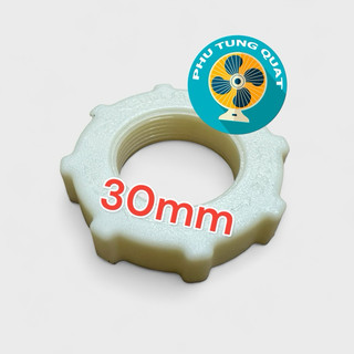 Tán vặn cố định lồng quạt mủ trắng 1 cái - phụ tùng quạt siết lồng khoá lồng quạt