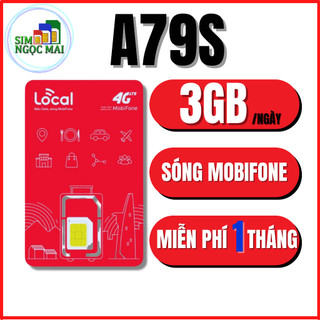 Sim 4G Mobifone LOCAL A69 - A79- Miễn Phí Tháng Đầu - Sim Ngọc Mai