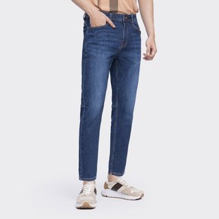 Quần jean Nam INSIDEMEN Cotton Form Cropped ôm vừa  - IJN05103