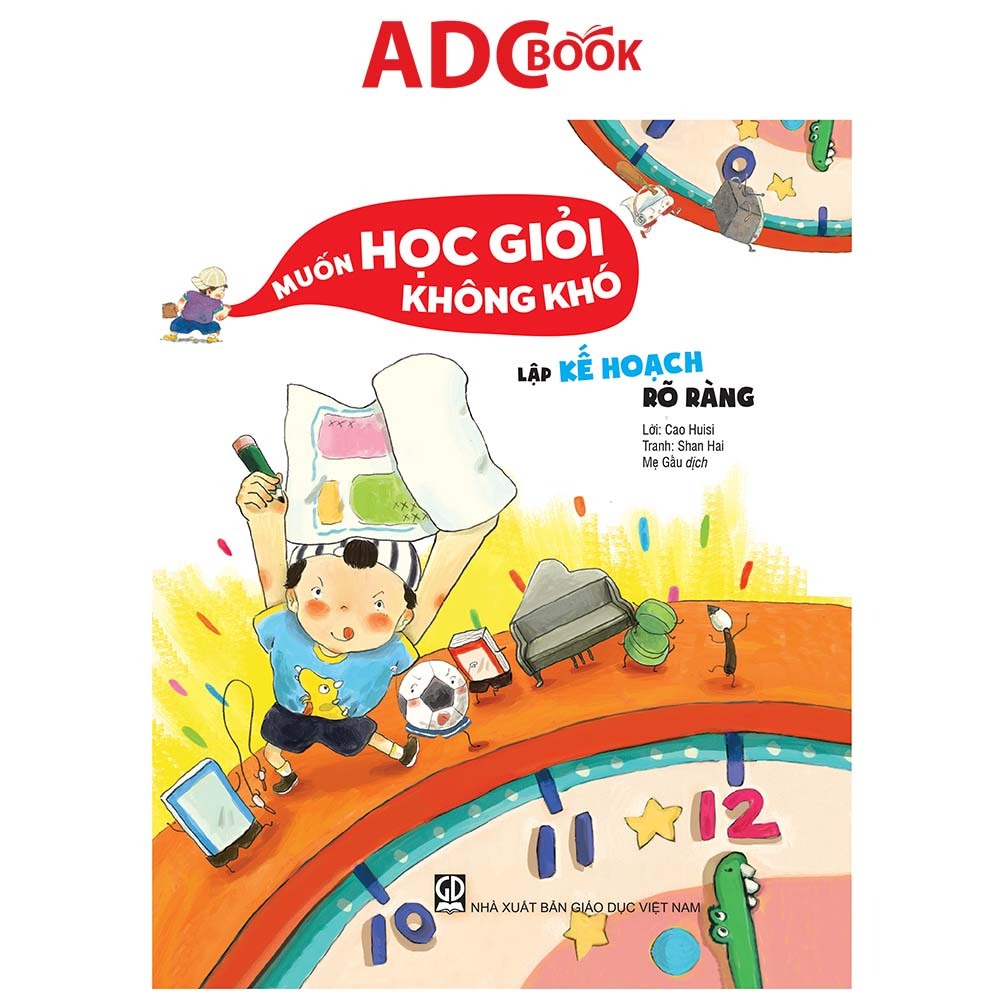 Sách - Lập kế hoạch rõ ràng (Thuộc bộ Muốn học giỏi không khó)