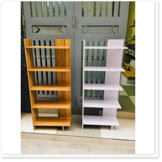Kệ góc tường , kệ sách gỗ 5 tầng đa dụng