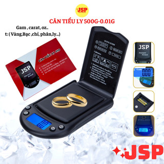 Cân tiểu li điện tử mini chính xác cao JSP 500g 200g 0.01g cân vàng bạc đa quy gam,carat cân điện tử