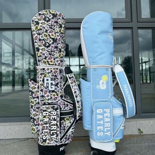 Túi đựng gậy golf nữ PEARLY GATES có bánh xe tay kéo tiện lợi vải dù cao cấp chống nước TN009