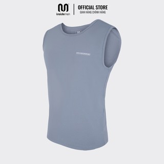 Áo tank top nam INSIDEMEN màu sắc nam tính thể thao năng động ITT005S3