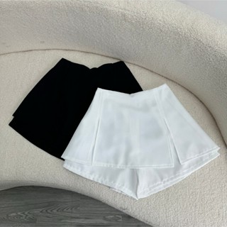 Quần Giả Váy Bigsize Nữ Xẻ 2 Bên  Lưng Thun Co Giãn Ngoại Cỡ Chất Vải Tuyết Chéo Co Giãn GVC