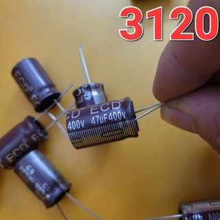 Tụ hóa 400v 47uf 2.5cm x 1.6cm