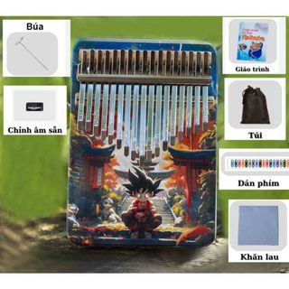 Đàn Kalimba 17 Phím Giá Rẻ Cho Người Mới Tập - Đầy Đủ Phụ Kiện