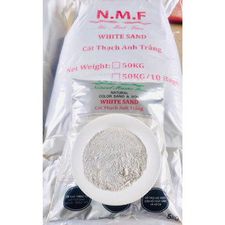 Cát trắng thạch anh trải nền bể cá | cát thạch anh trang trí hồ cá cảnh, hồ thủy sinh