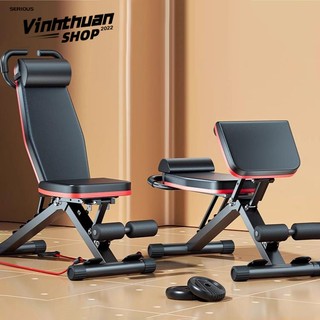 SP5001ghế tập gym tập tạ 11 trong1có thể gấp gọn đa chức năng dùng tại nhà ghế băng tập