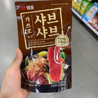 Nước Cốt Lẩu Katsuo Sempio Hàn Quốc Gói 200G / 샘표) 가쓰오 샤브샤브 육수 200G