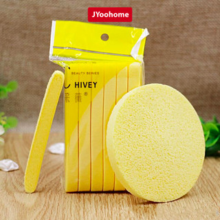 Gói 12 Miếng bông nở rửa mặt JYoohome Mút bọt biển tẩy trang dạng nén bỏ túi mini tiện lợi cho spa