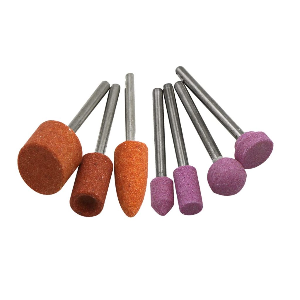 Bộ 7 mũi đá mài mini trục 3mm