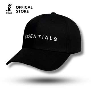 Mũ lưỡi trai đen Essentials - nón kết Essentials đen logo chữ trắng cao cấp, dành cho mọi lứa tuổi cả nam và nữ.