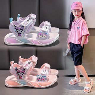 Sandal bé gái mẫu mới ,dép quai hậu có hình công chúa kuromi cho bé gái đi học đi chơi đẹp êm mềm xăng đan trẻ em 933