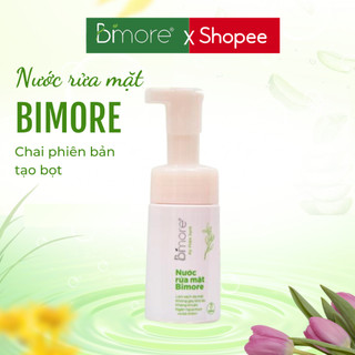 Nước rửa mặt Bimore sạch sâu an toàn cho da nhạy cảm