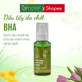 Dầu tẩy tế bào chết BHA Bimore làm sạch sâu ngăn ngừa mụn sáng da 100ml