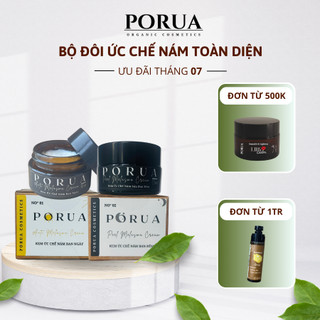 Bộ sản phẩm ức chế nám chuyên sâu Porua Việt Nam 2 hộp