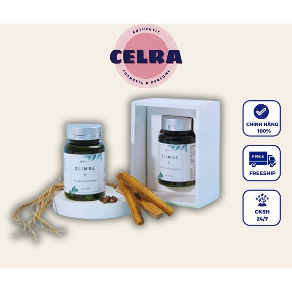 Viên Uống Giảm Cân SLIM BE Chính Hãng Hộp 30 Viên