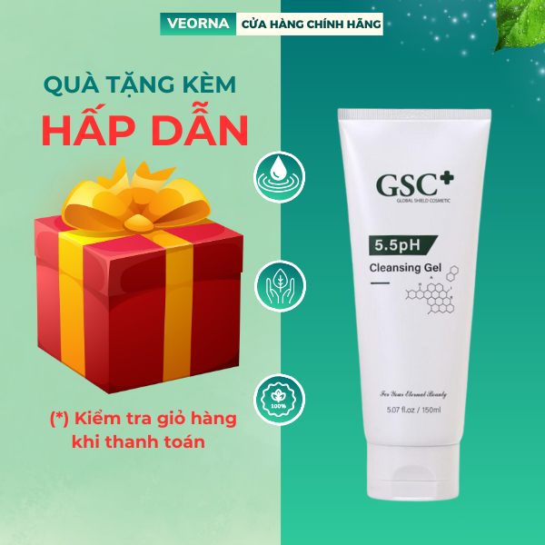 Sữa Rửa Mặt GSC Cleansing Gel 5.5pH 150ml