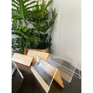 Kệ mica chức danh, danh thiếp, nhãn ghi chú, menu mica chữ A, bảng giá sản phẩm