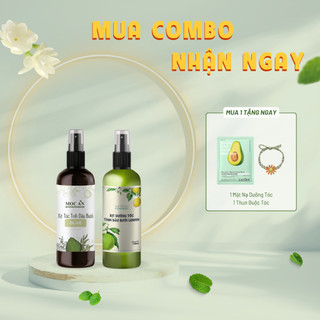 Combo dầu xịt bưởi tinh dầu ôliu mộc ân haircare 120ml & dầu xịt bưởi tinh dầu chanh vàng an thảo 120ml