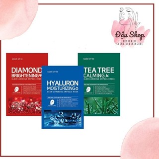 Lẻ miếng mặt nạ some by mi glow luminous ampoule mask