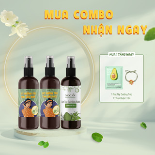 Combo 2 chai dầu xịt bưởi tinh dầu bưởi da xanh 120ml & 1 chai dầu xịt bưởi tinh dầu trà xanh 120ml