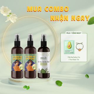 Combo 2 chai dầu xịt bưởi tinh dầu bưởi da xanh 120ml & 1 chai dầu xịt bưởi tinh dầu ôliu