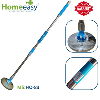 Cây Lau Nhà Xoay 360 Độ Homeeasy HO-83 - Khóa Xoay Trái, Phải, Ống Inox 25mm