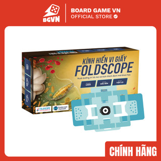 Kính hiển vi bằng giấy Foldscope | Khám phá vi thế giới kỳ diệu | Board Game VN