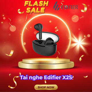 Tai nghe Bluetooth EDIFIER X2S Pin 26 giờ Chống nước IP54 | Chống ồn chơi game | Bảo Hành 12 Tháng