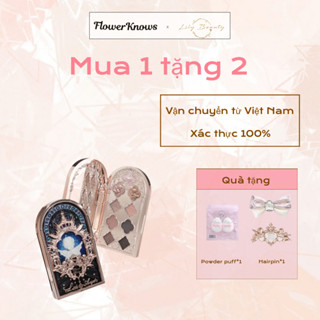 Việt Nam có hàng!!Mua thì tặng quà 2+ !!Flower Knows Bảng Phấn Mắt 10.5g Hình Thiên Thần Nhỏ Phối Hoa Xinh Xắn 02 Weepin