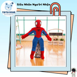  Gấu Bông,Gối Ôm Siêu Nhân Người Nhện YATABEAR SPIDER MAN Thú Nhồi Bông Cao Cấp 