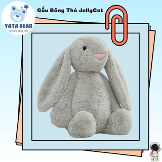 GẤU BÔNG JELLYCAT YATABEAR THỎ JELLYCAT THỎ BÔNG JELLYCAT Thú Nhồi Bông Thỏ Hoạt Hình Chất Liệu Cao Cấp 