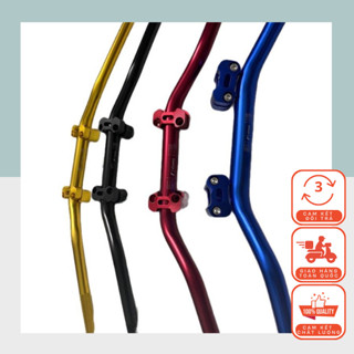 Ghi Đông Trung Quốc Xe Điện + Cùm Nâng Cnc, Ghi Đông Trung Quốc Rizoma 28mm Hàng Loại 1