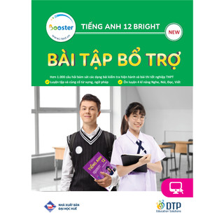 Sách - Dtpbooks - Bài tập Bổ trợ Tiếng Anh 12 Bright
