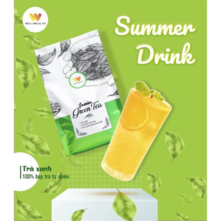 Trà Xanh Hoa Nhài 500g Well Wealth chuyên pha Trà Chanh & Trà trái cây các loại