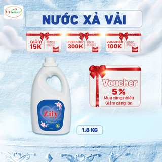 Nước xả vải zily chai 1.8kg