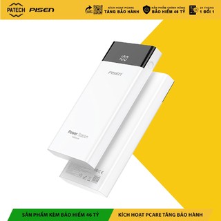 Sạc dự phòng pisen - mr white power station 10500mah - pisen việt nam bảo hành 24 tháng