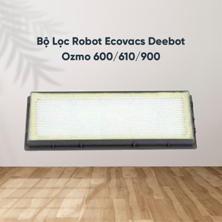 Lọc trắng Robot Ecovacs Deebot OZMO 600/610/900 (Không kèm mút) - Hàng Chính Hãng