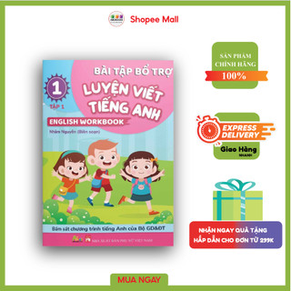 Sách - Luyện Viết Tiếng Anh Lớp 1 Tập 1