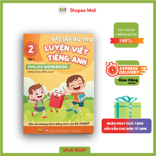 Sách - Luyện Viết Tiếng Anh Lớp 2 Tập 1