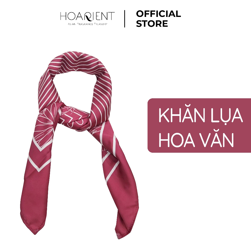 [HB GIFT] Quà tặng nước hoa Miss Saigon - Khăn lụa hoa văn