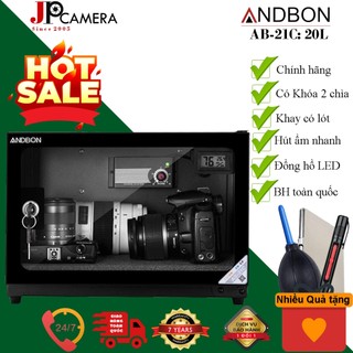 Tủ chống ẩm Andbon AB-21C (Bảo hành 60 tháng dài hạn )-Nhiều quà tặng tùy chọn