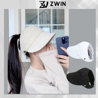 Nón Bucket Hở Chóp Chống Tia UV Mũ Chống Nắng Nửa Đầu Chất Nhung Xốp Họa Tiết Hoa Có Móc Đeo Khẩu Trang N219