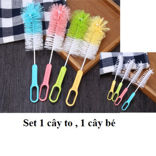 Cọ rửa bình sữa 2 chi tiết