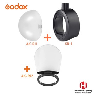Godox SR1 Và AKR11,AKR12 Tản Sáng Hít Nam châm cho Flash