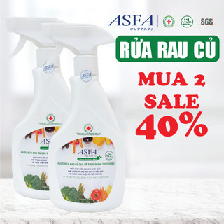 Nước rửa rau củ quả ASFA khử mùi khử khuẩn 500ml