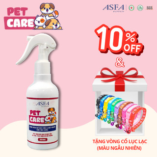 Xịt khử mùi, diệt khuẩn an toàn cho thú cưng asfa pet care 250ml