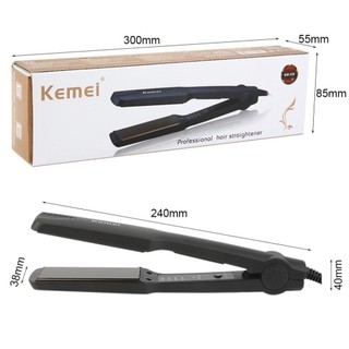 máy duỗi tóc kemei 329 có 4 mức chỉnh nhiệt